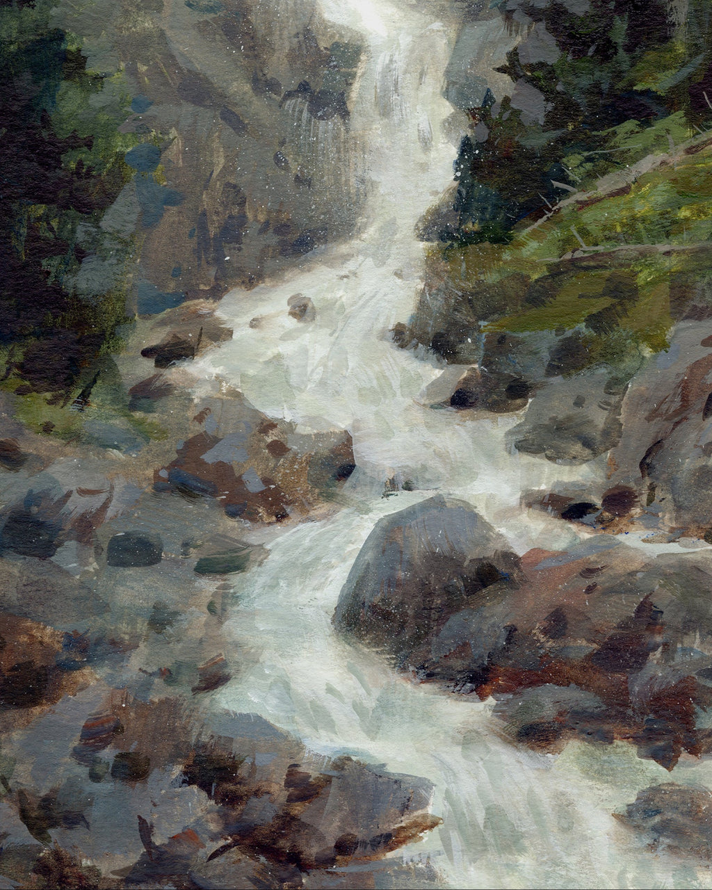 Stone and Spray
