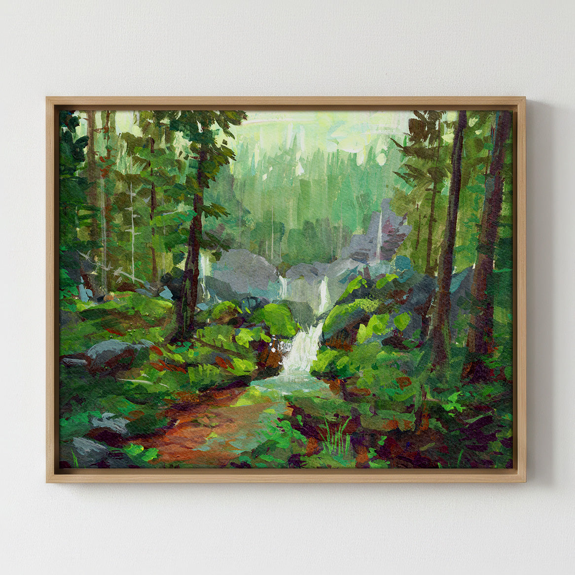 A Moment of Rest - Gallery Canvas Print