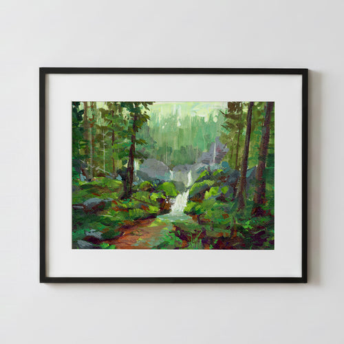 A Moment of Rest - Fine Art Paper Print