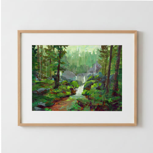 A Moment of Rest - Fine Art Paper Print