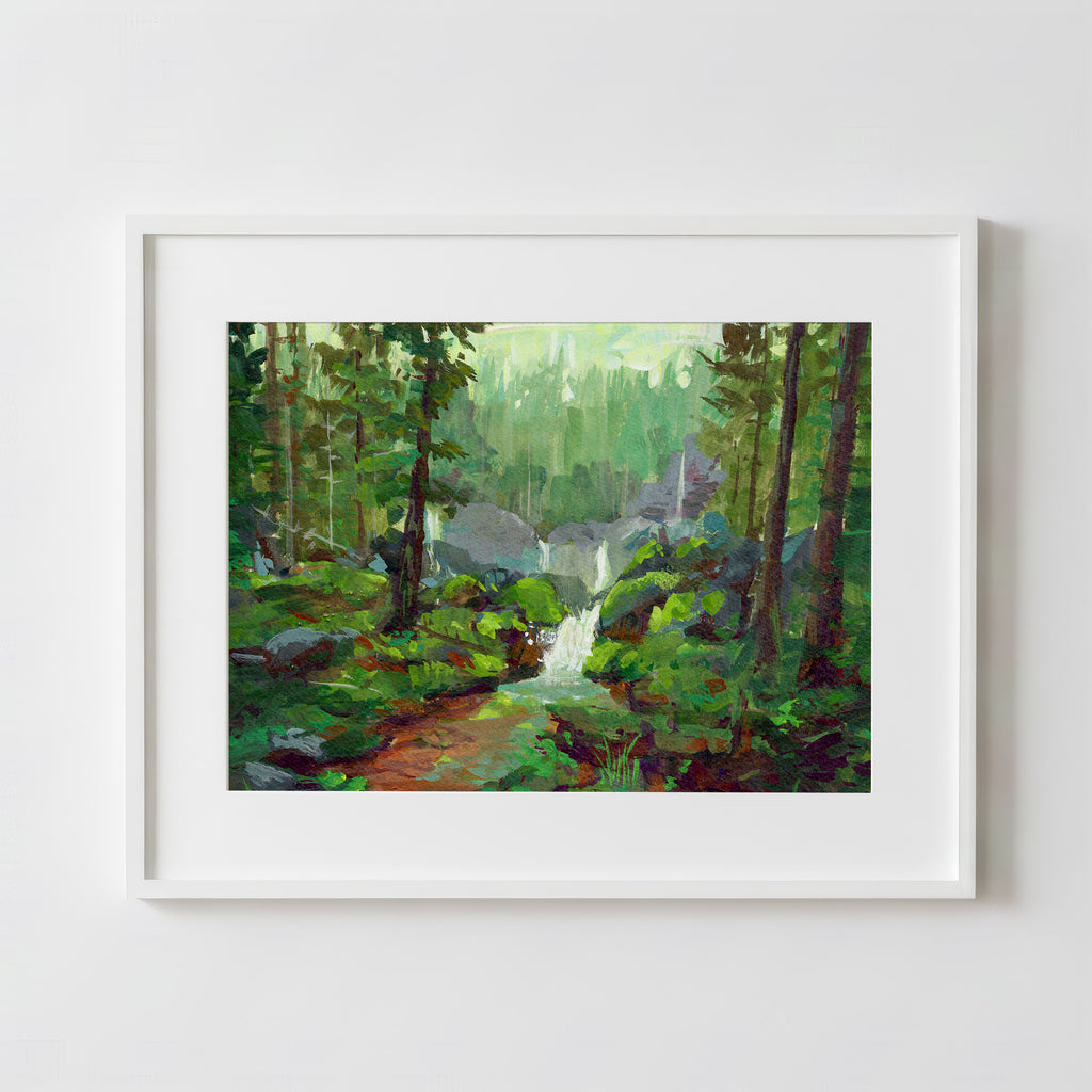 A Moment of Rest - Fine Art Paper Print