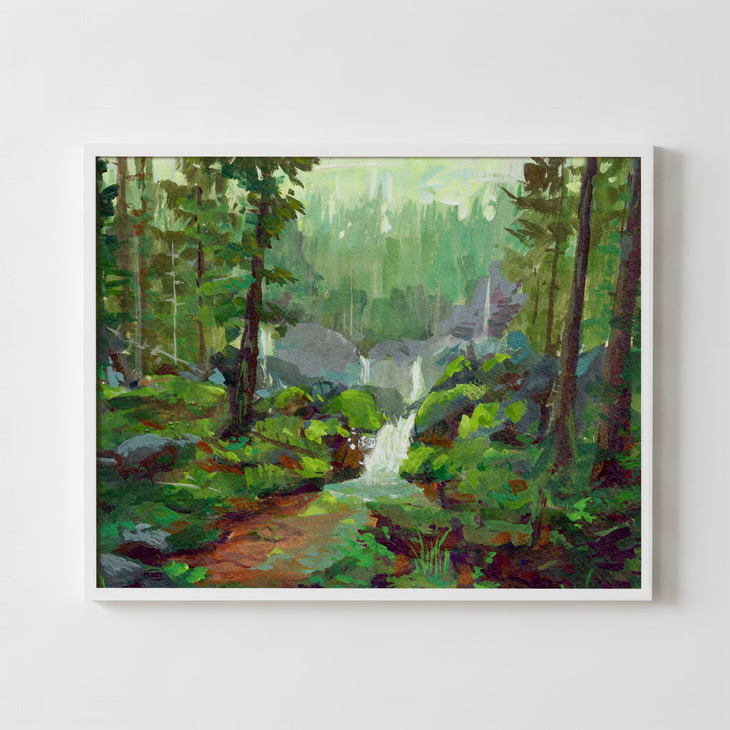 A Moment of Rest - Fine Art Paper Print