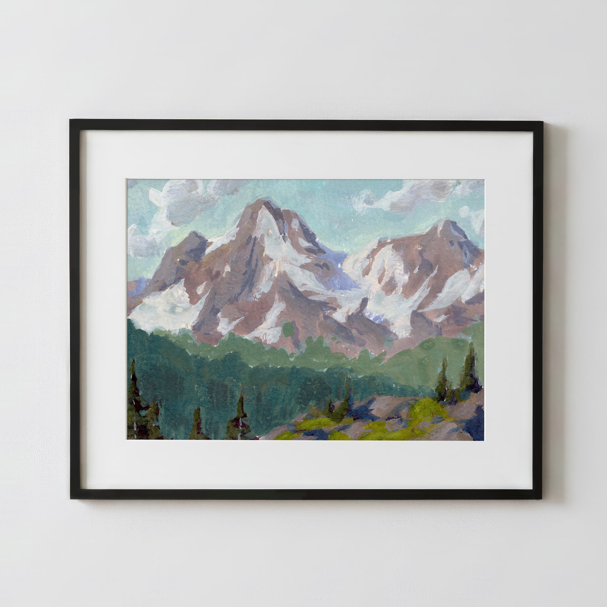 Afternoon in the Sierras - Fine Art Paper Print