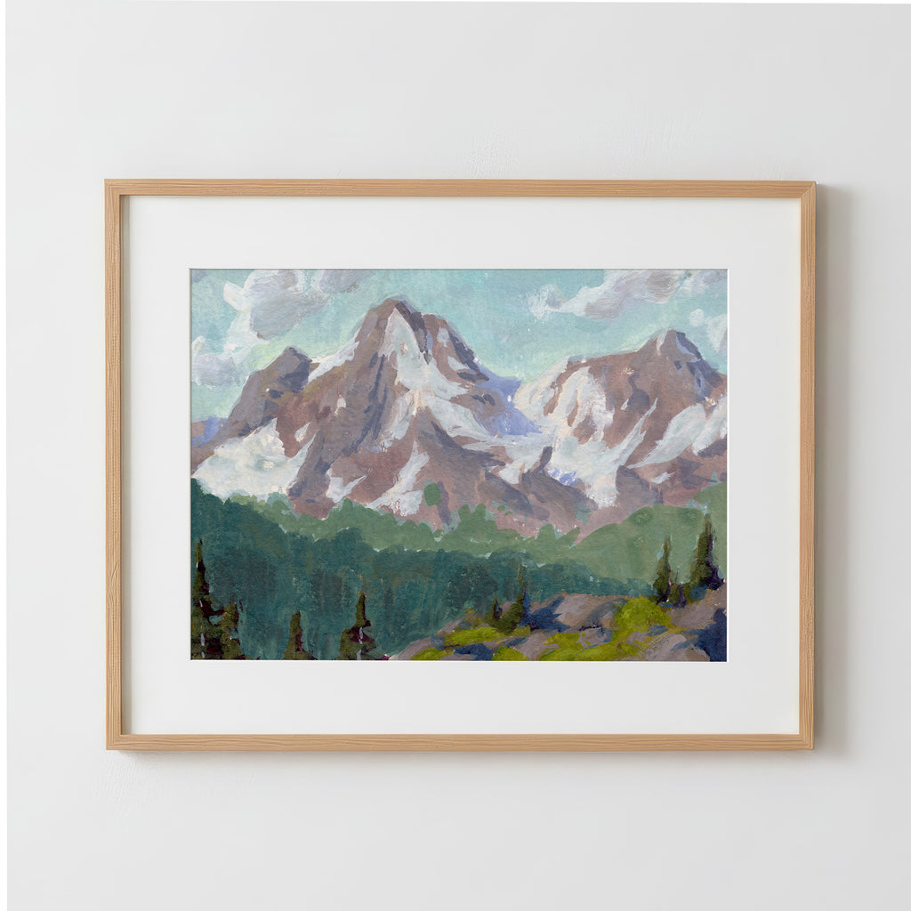Afternoon in the Sierras - Fine Art Paper Print
