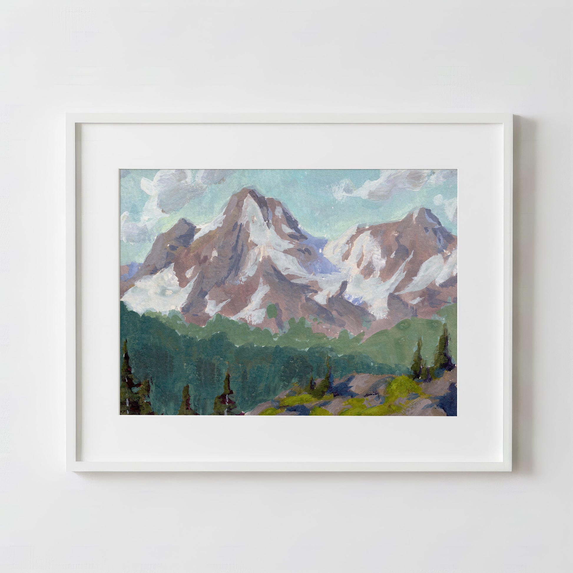 Afternoon in the Sierras - Fine Art Paper Print