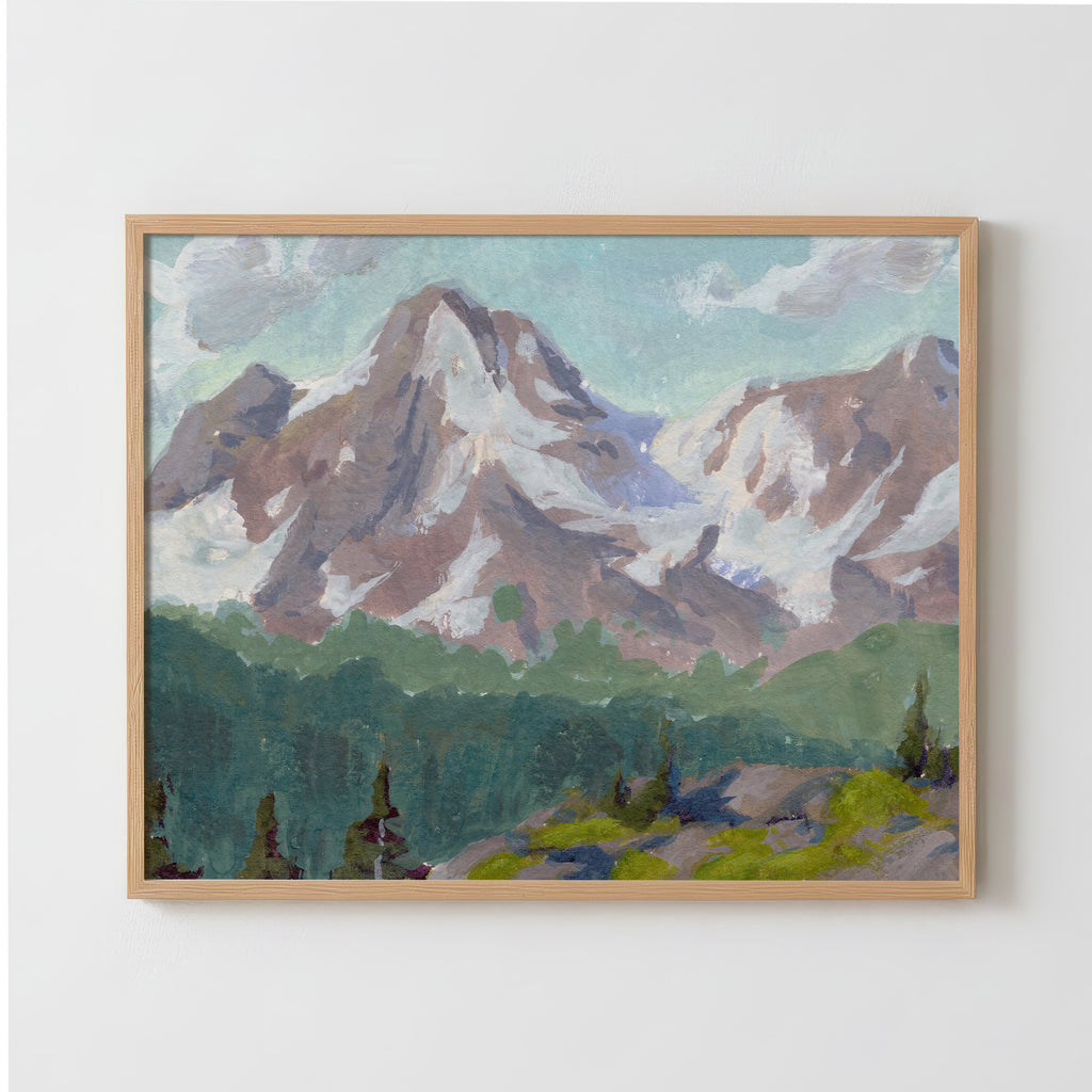 Afternoon in the Sierras - Fine Art Paper Print
