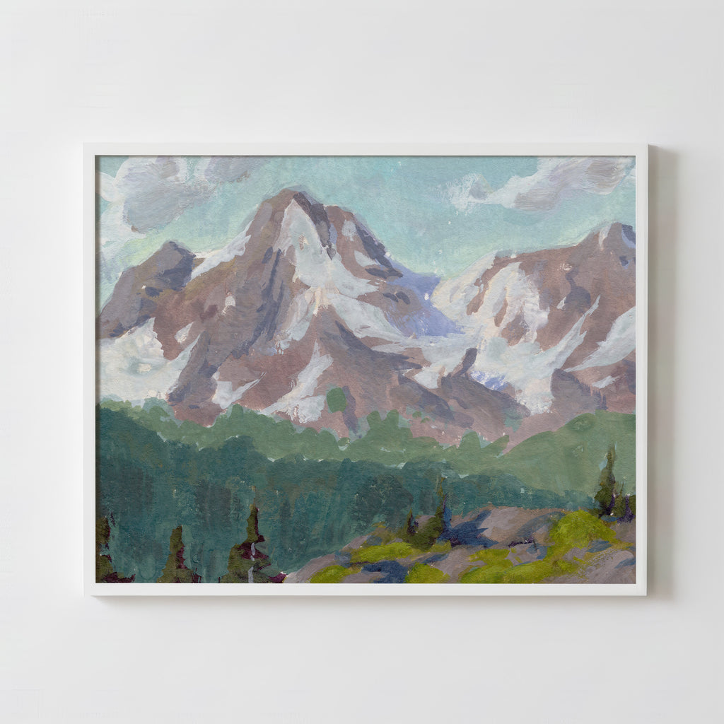 Afternoon in the Sierras - Fine Art Paper Print