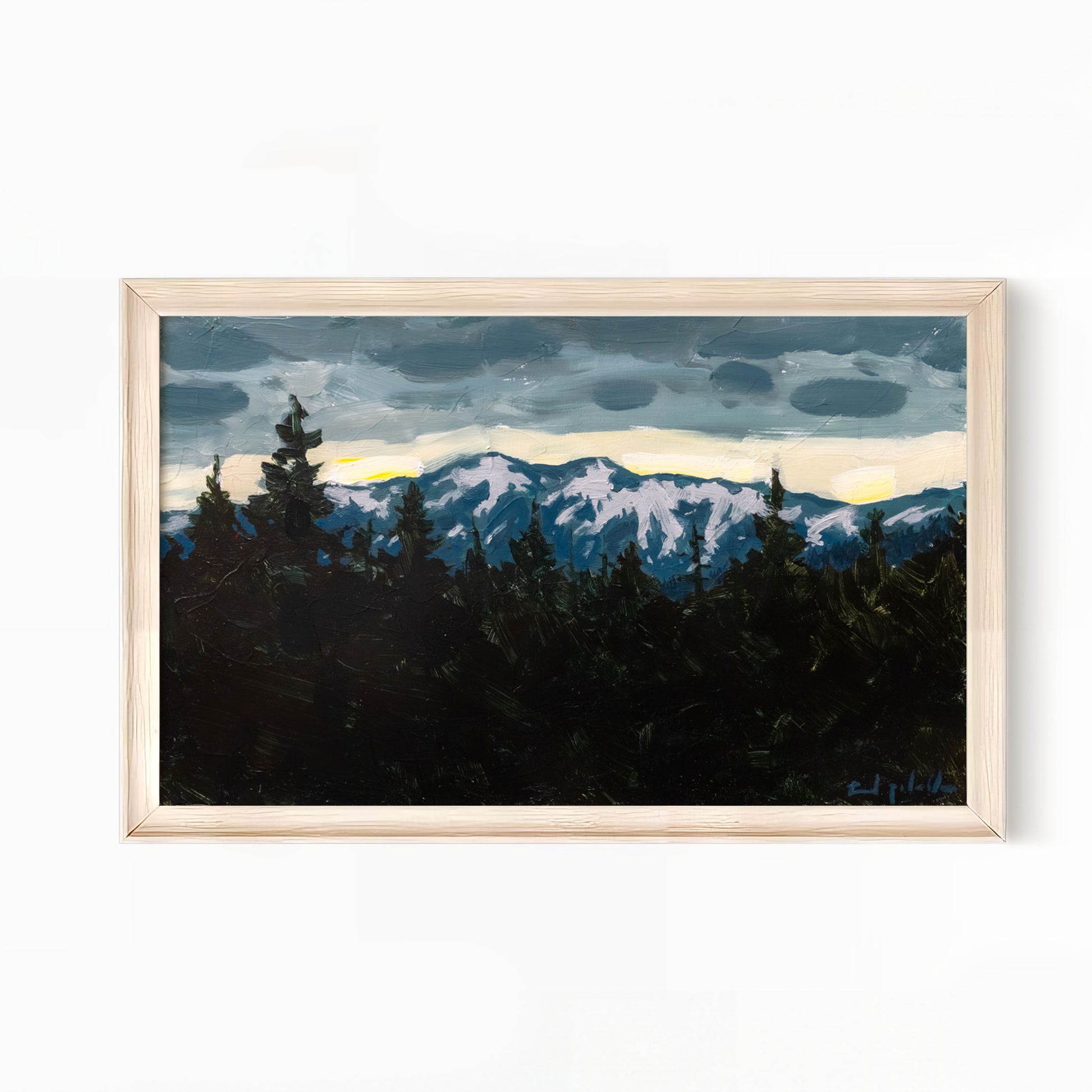 Beyond the Pines - Art Print