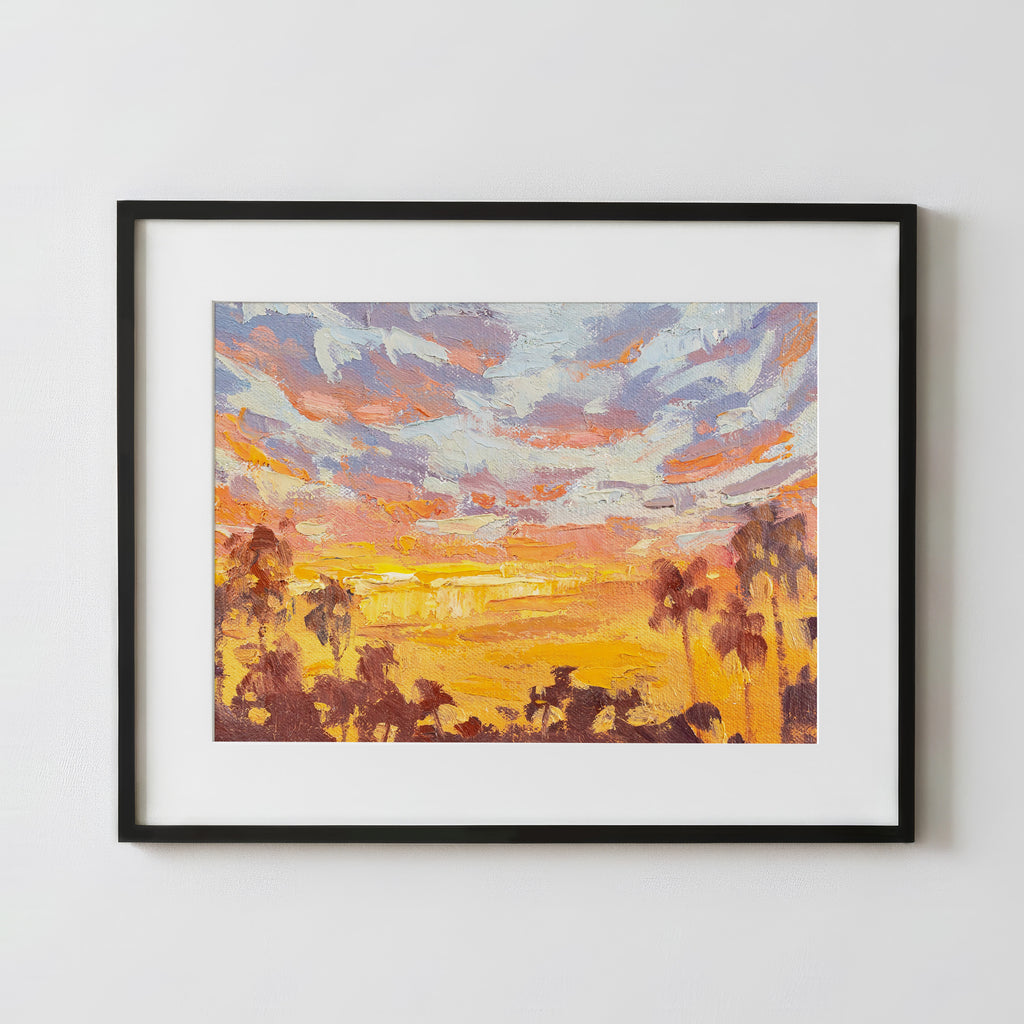 California Sky Magic - Fine Art Paper Print