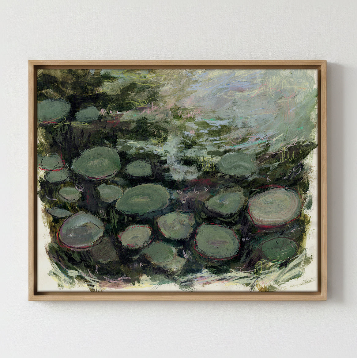 Water Lilies I - Gallery Canvas Print