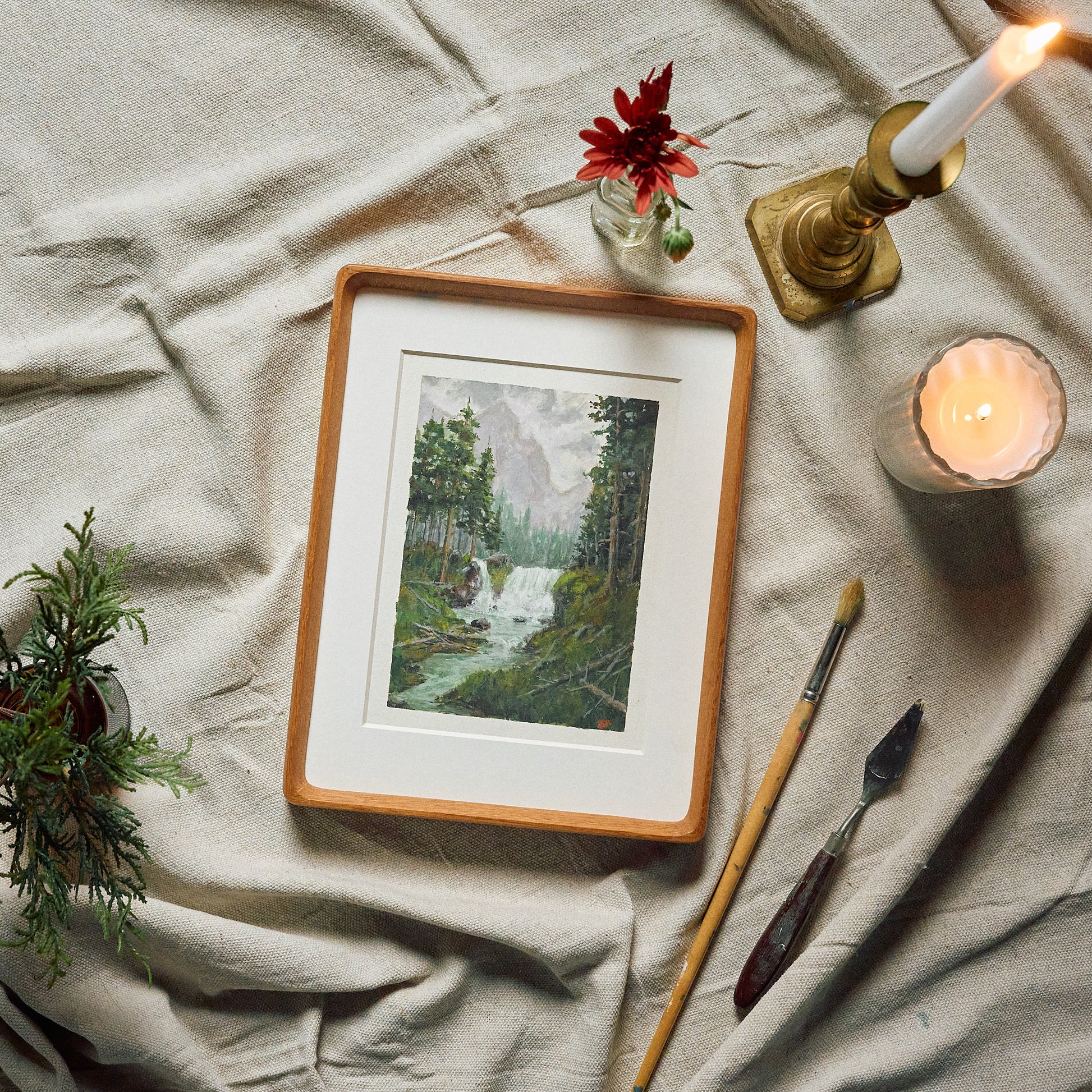 By the Roaring Falls