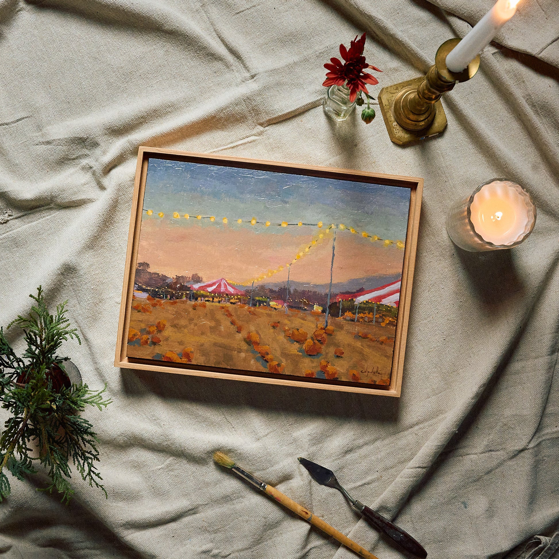 An Evening at the Pumpkin Patch