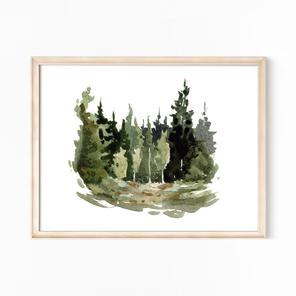 Forest Study 1 - Art Print