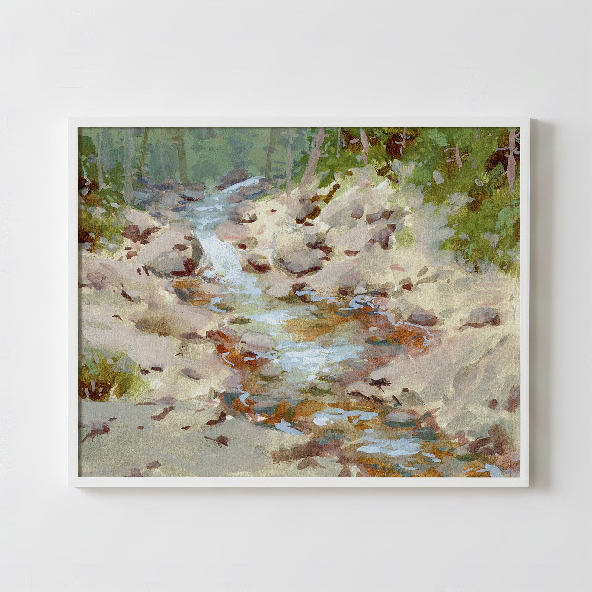 Forest Creek Study - Fine Art Paper Print