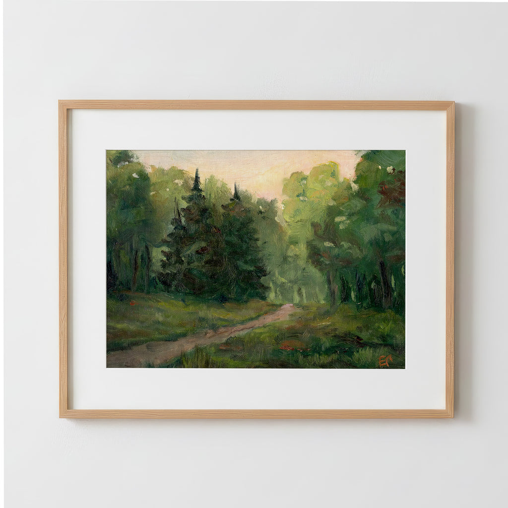 Into the Woods - Fine Art Paper Print