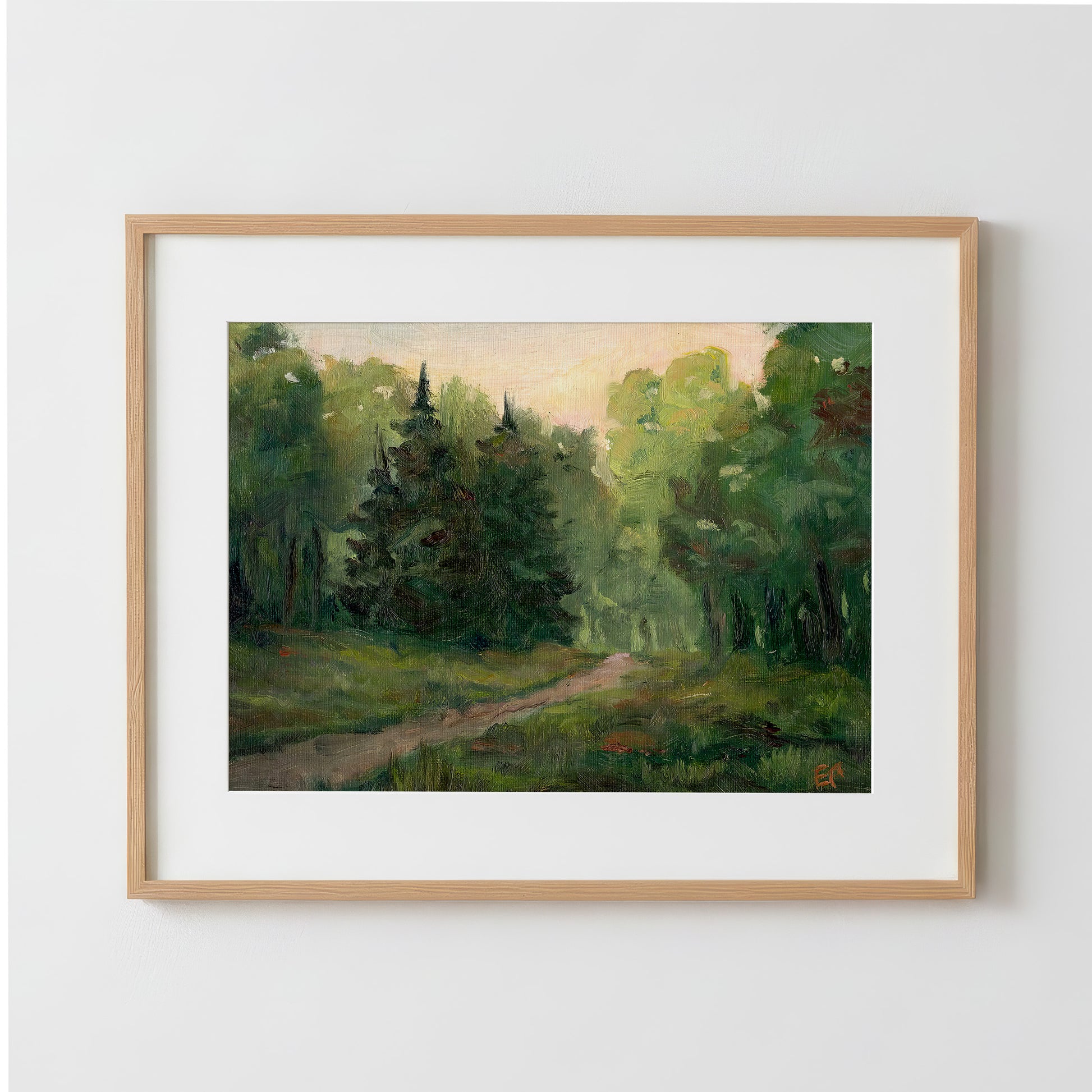 Into the Woods - Fine Art Paper Print