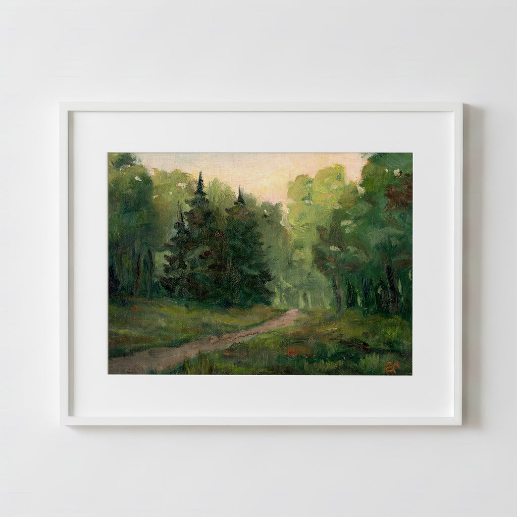 Into the Woods - Fine Art Paper Print