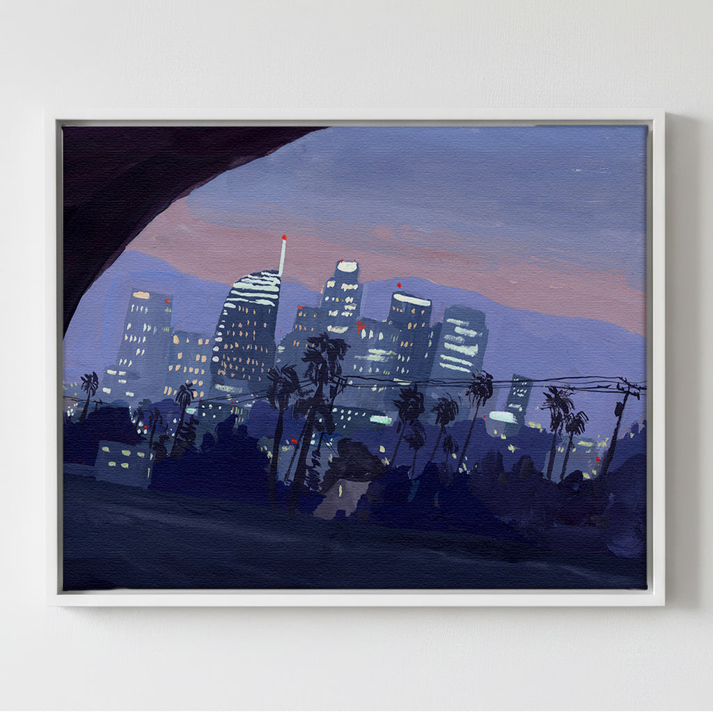 LA Blues - Gallery Canvas Print