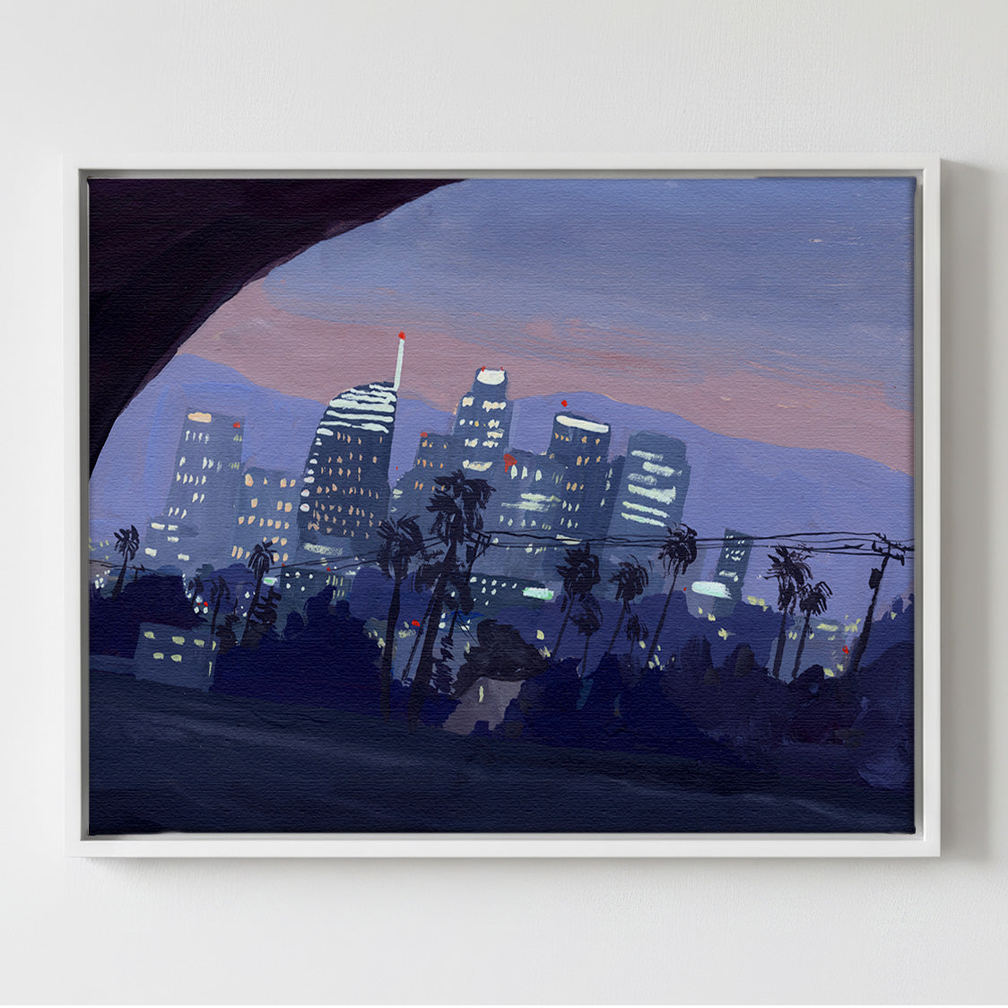LA Blues - Gallery Canvas Print