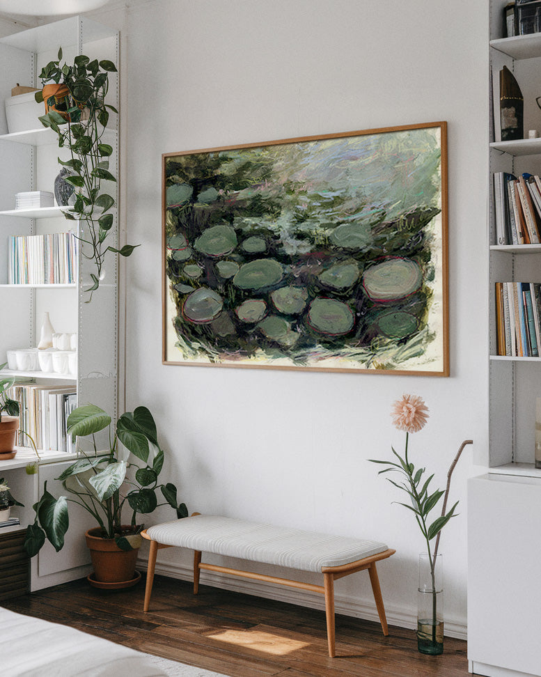 Water Lilies I - Art Print