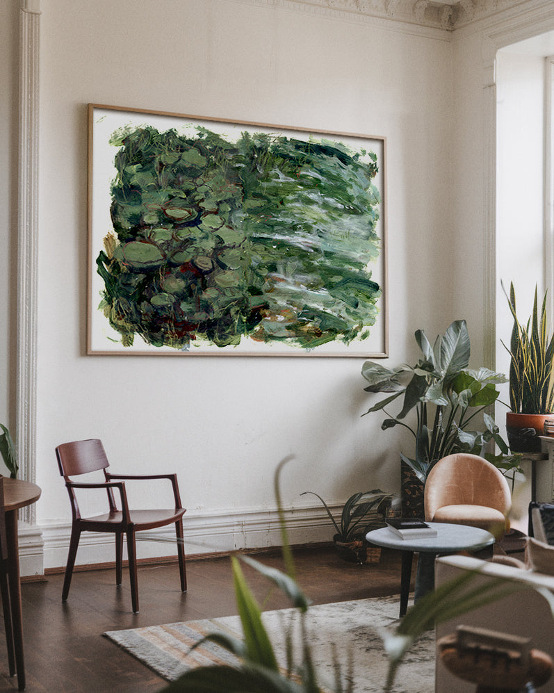 Water Lilies II - Art Print
