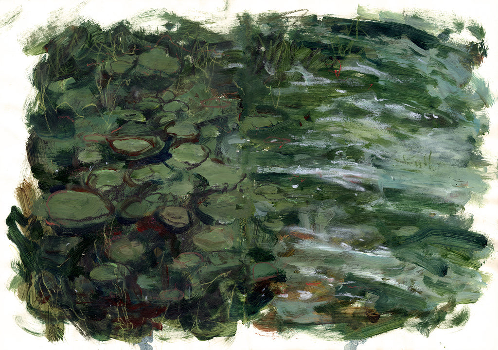Water Lilies II - Art Print