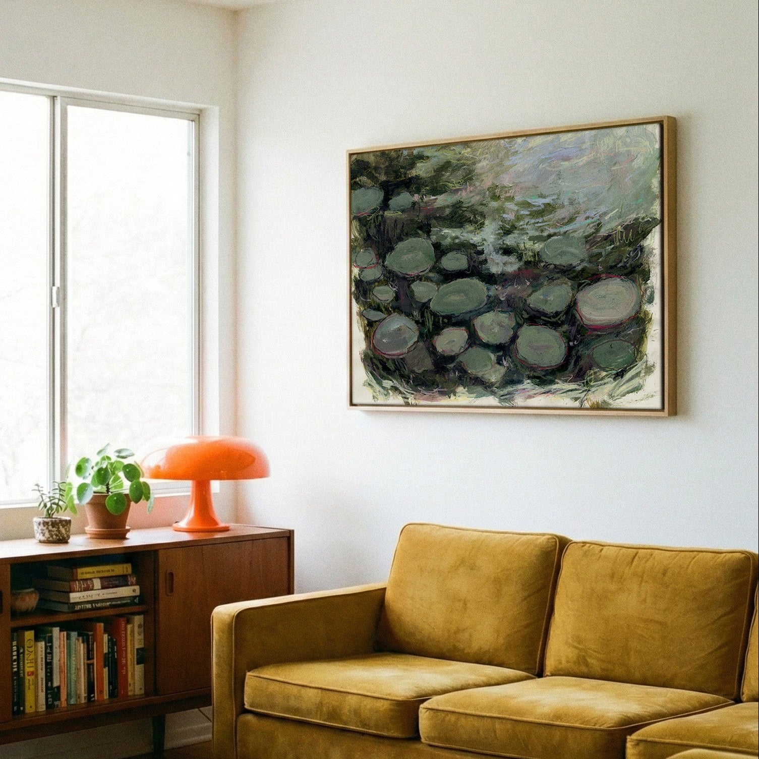 Water Lilies I - Gallery Canvas Print