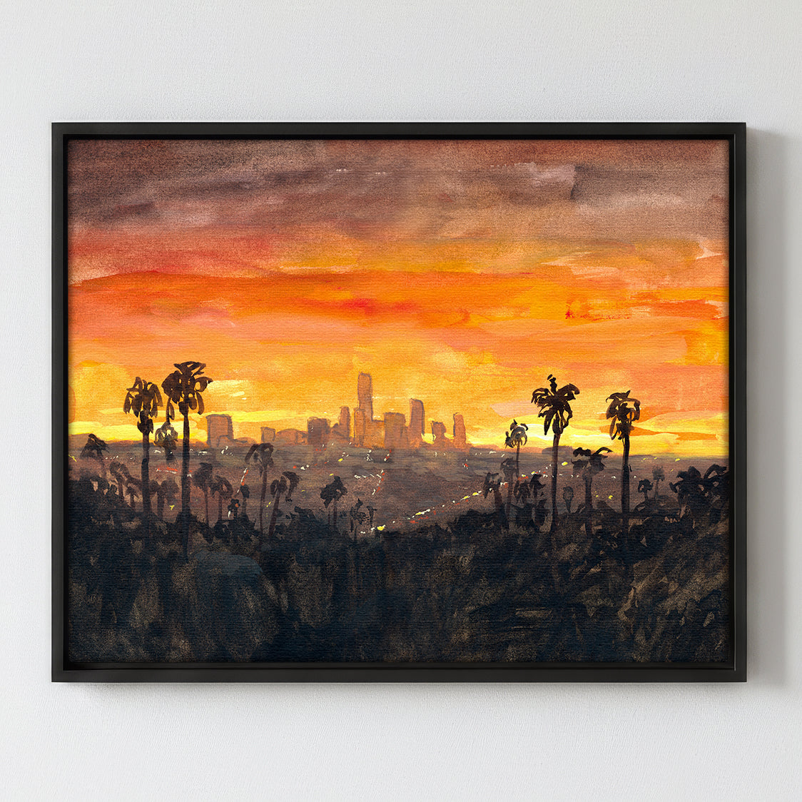 City of Angels - Gallery Canvas Print