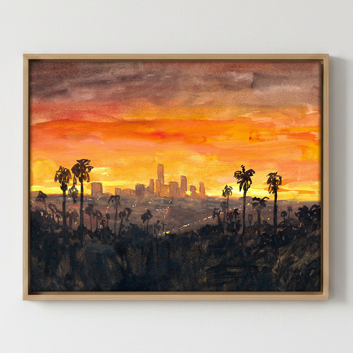City of Angels - Gallery Canvas Print
