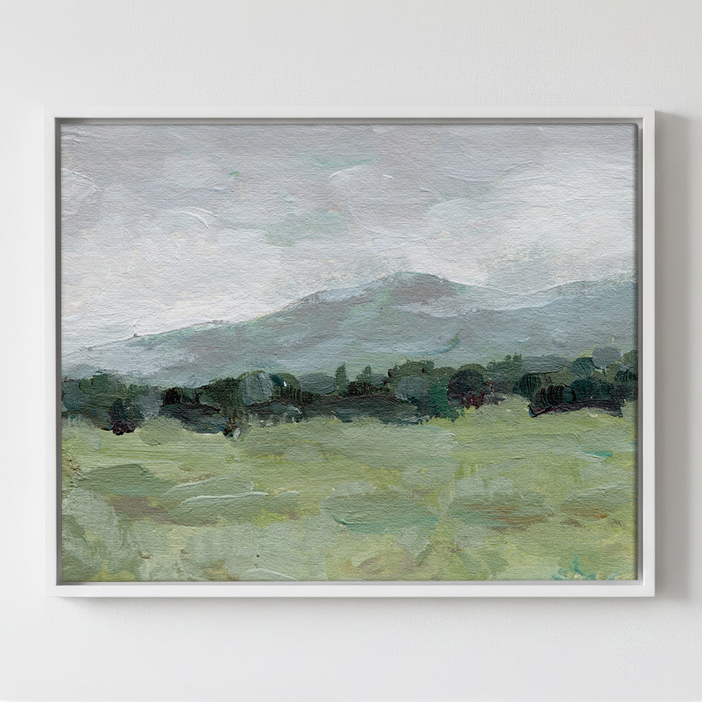 Misty Countryside - Gallery Canvas Print