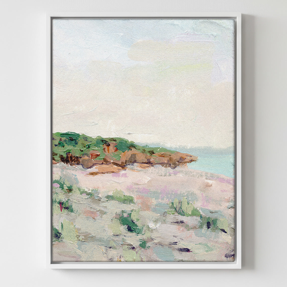 Pastel Shores - Gallery Canvas Print
