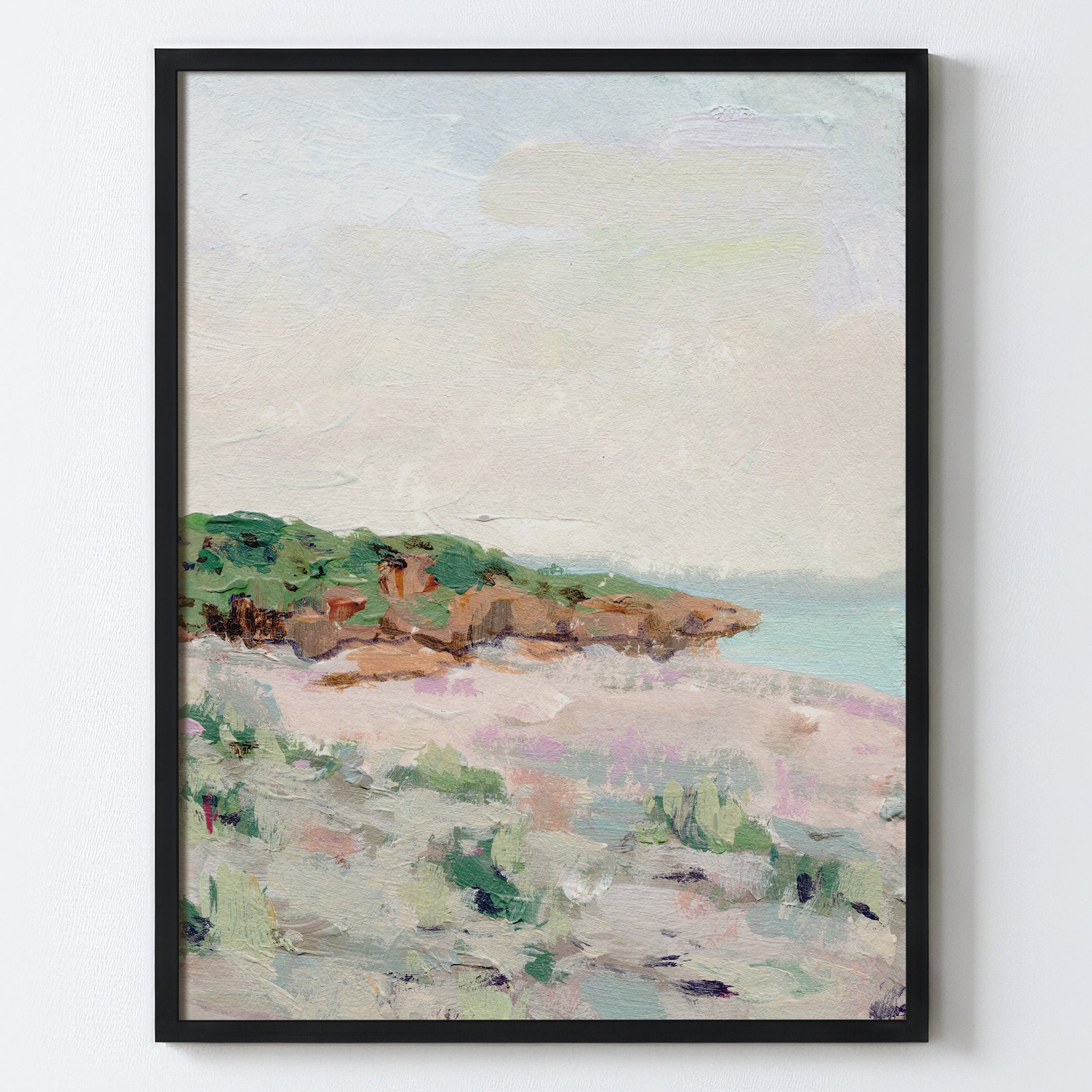 Pastel Shores - Fine Art Paper Print