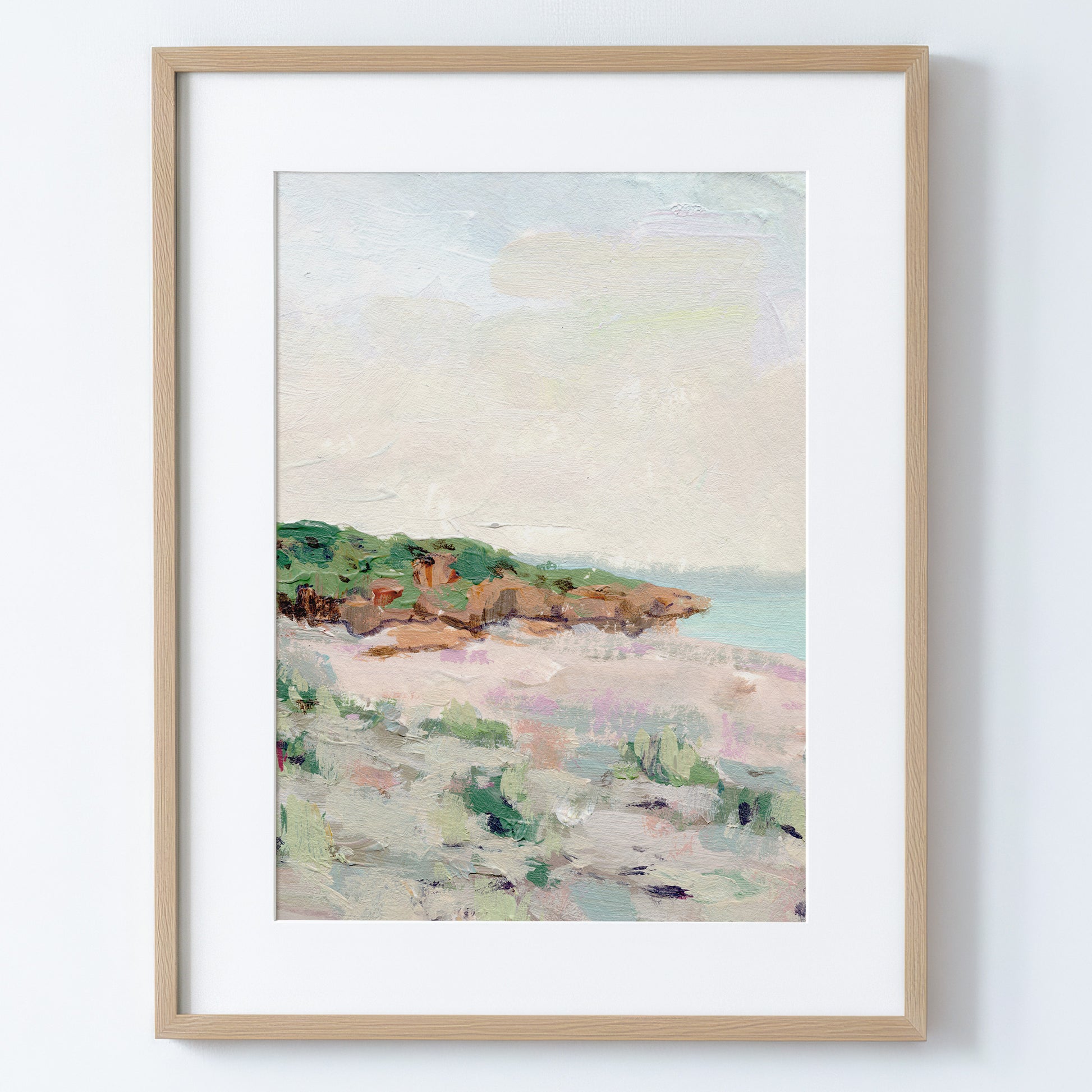 Pastel Shores - Fine Art Paper Print