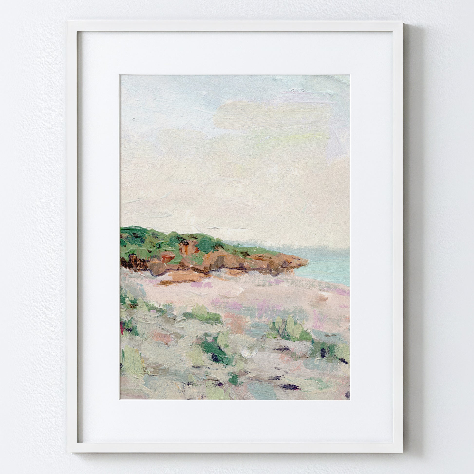 Pastel Shores - Fine Art Paper Print
