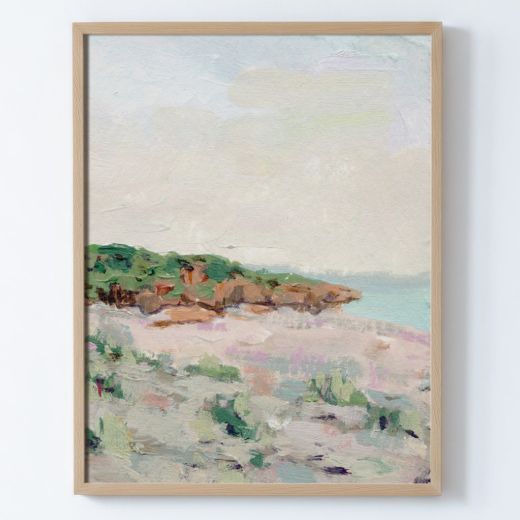 Pastel Shores - Fine Art Paper Print