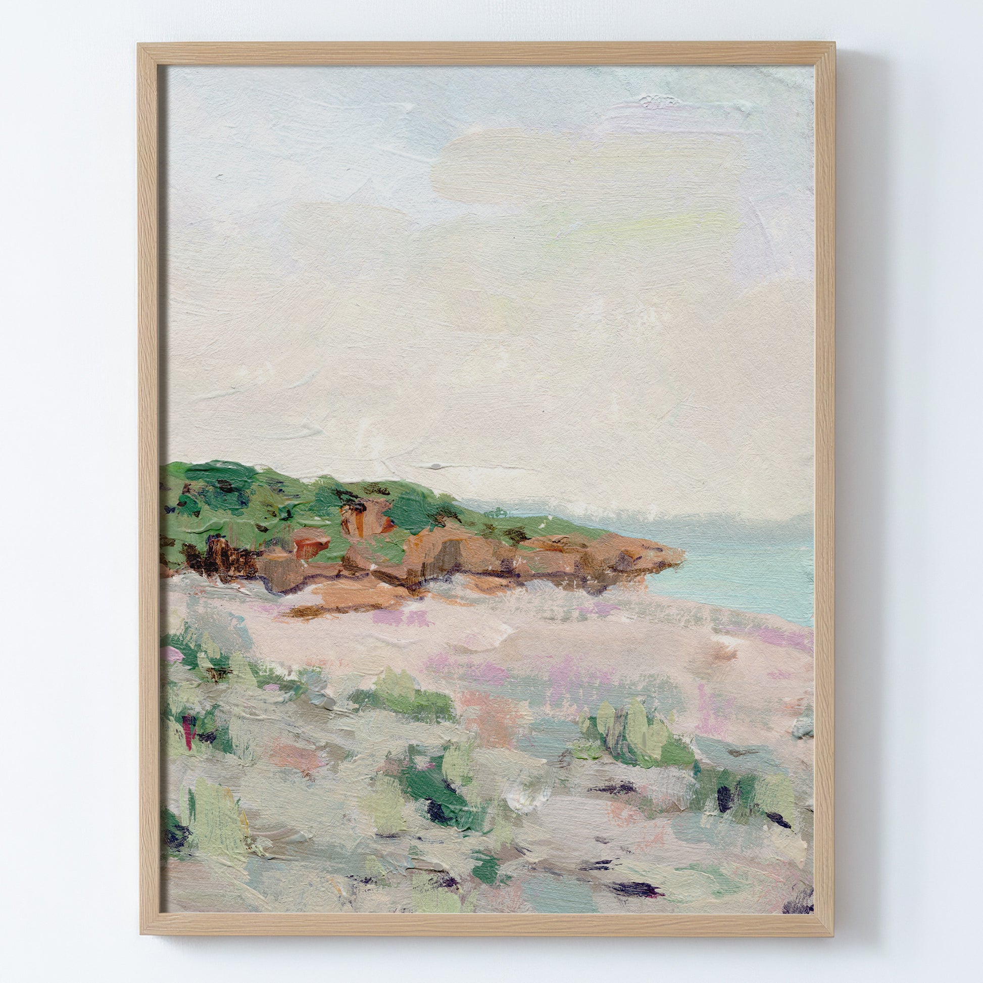 Pastel Shores - Fine Art Paper Print