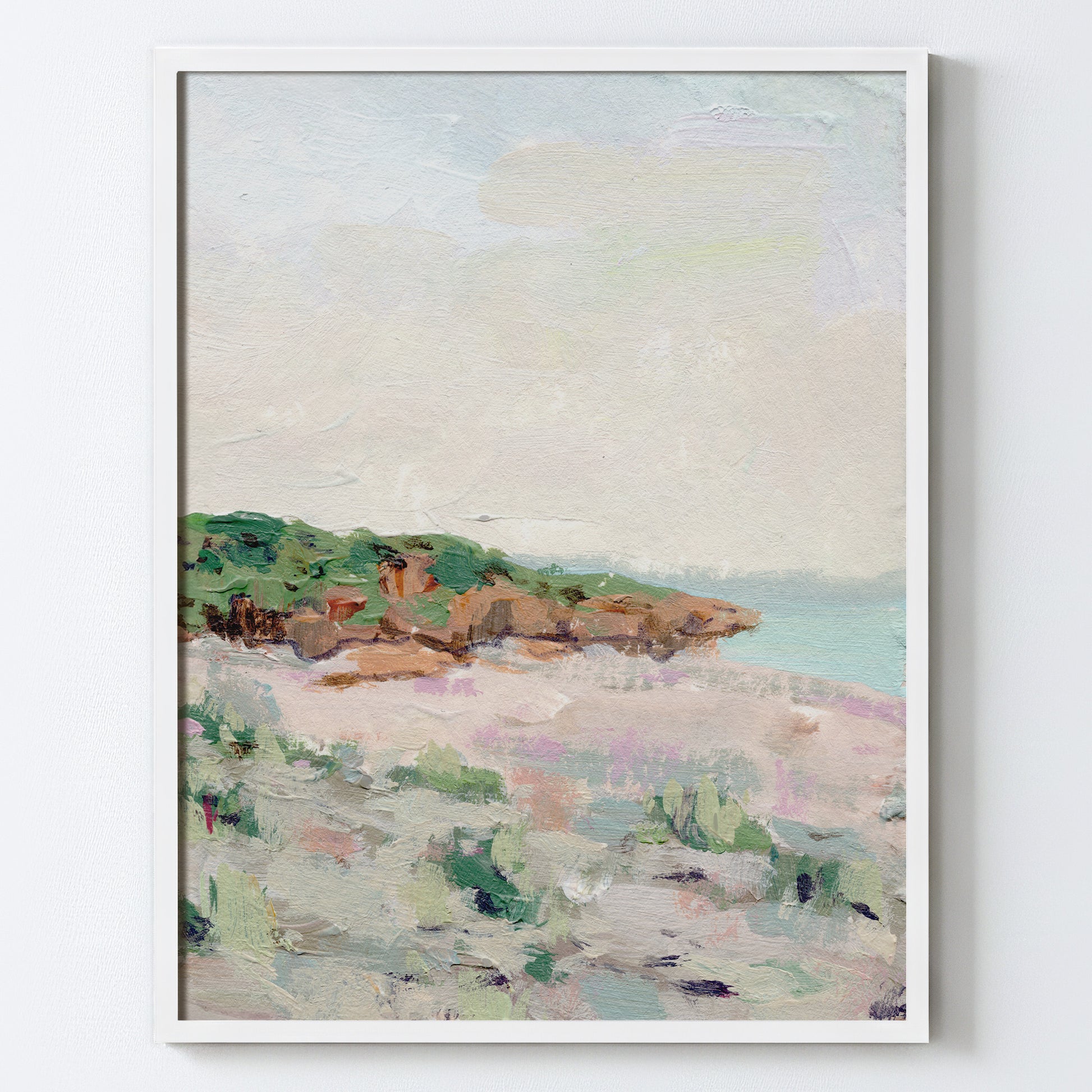 Pastel Shores - Fine Art Paper Print
