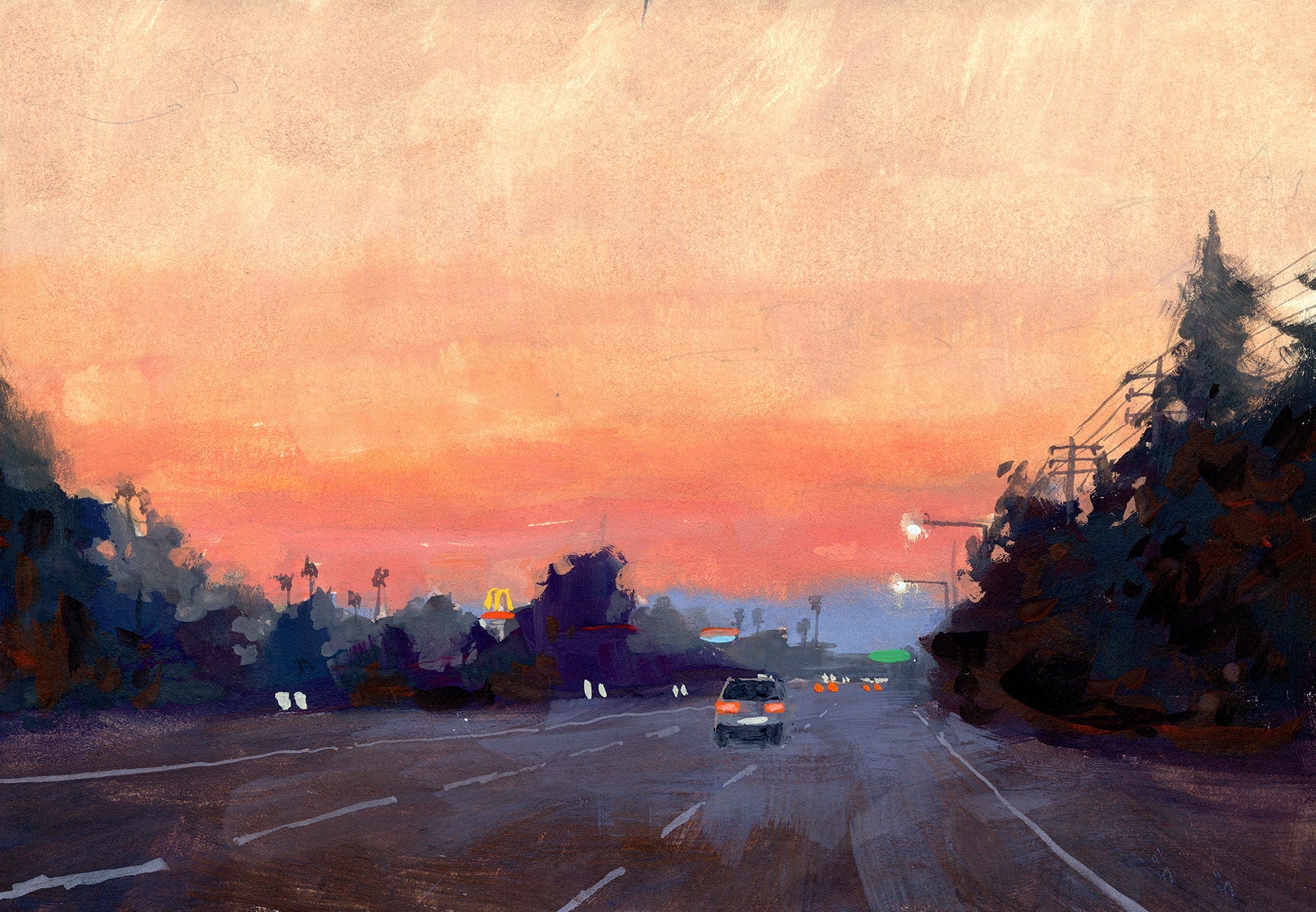 In Between - Fine Art Paper Print