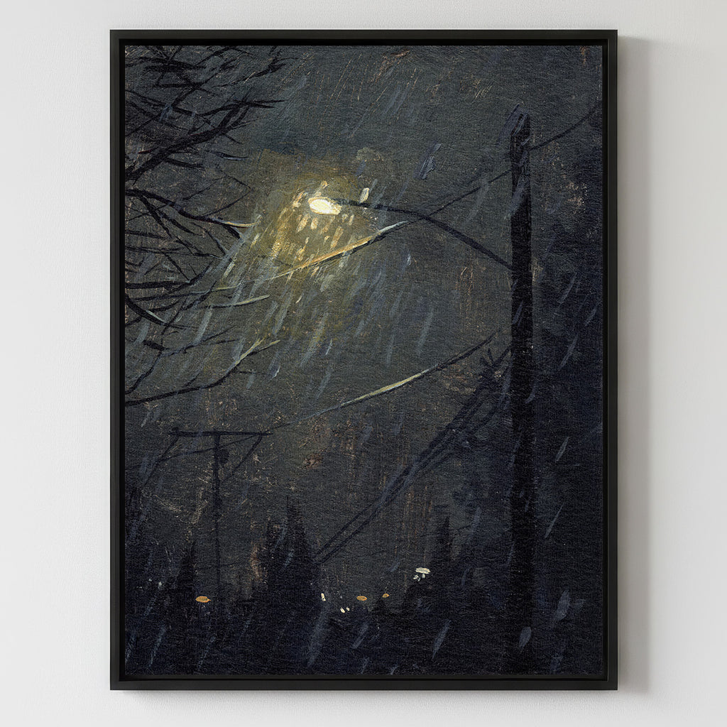 Rainy Night - Gallery Canvas Print