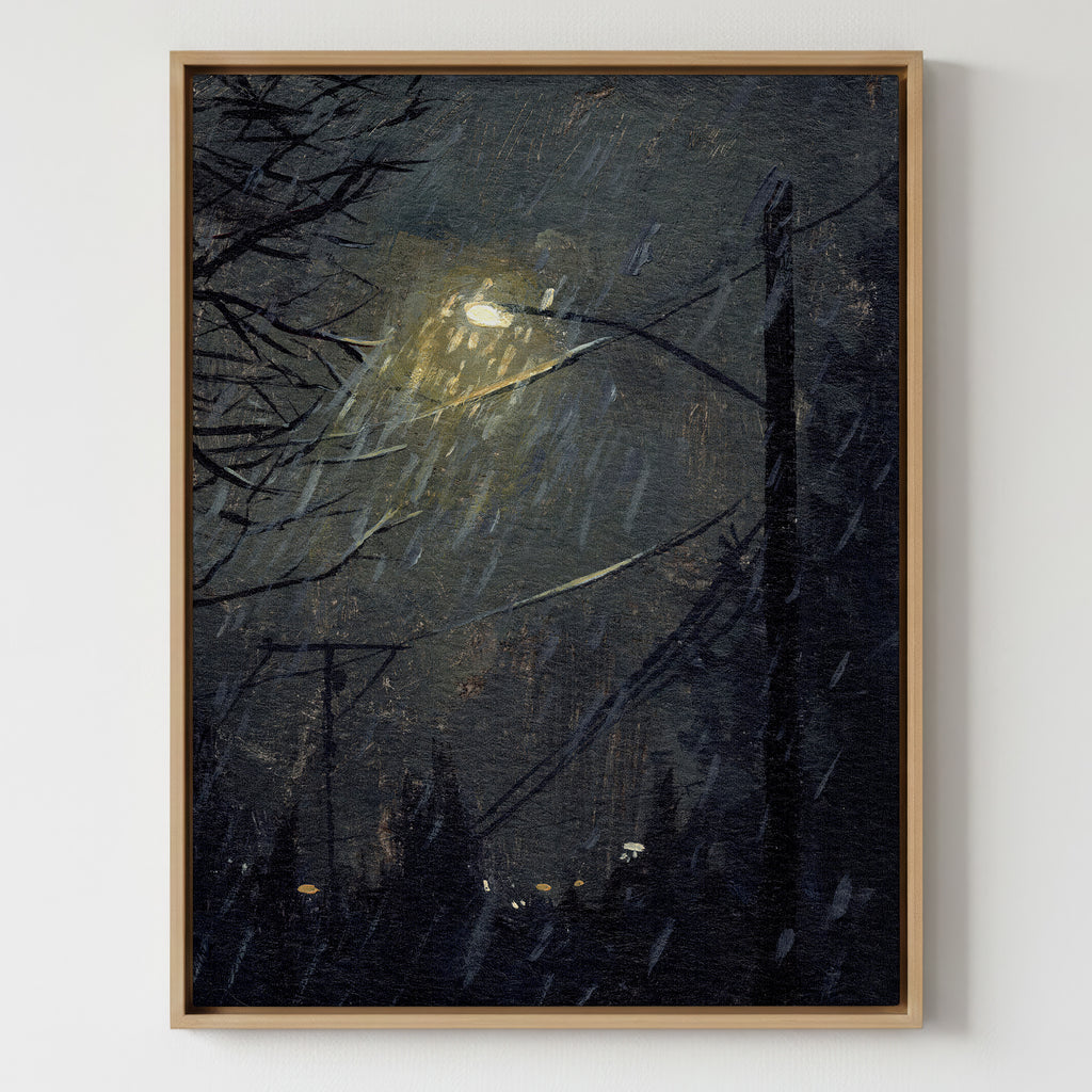 Rainy Night - Gallery Canvas Print
