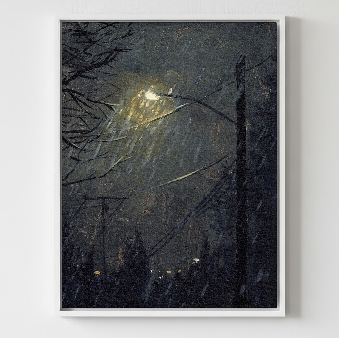 Rainy Night - Gallery Canvas Print