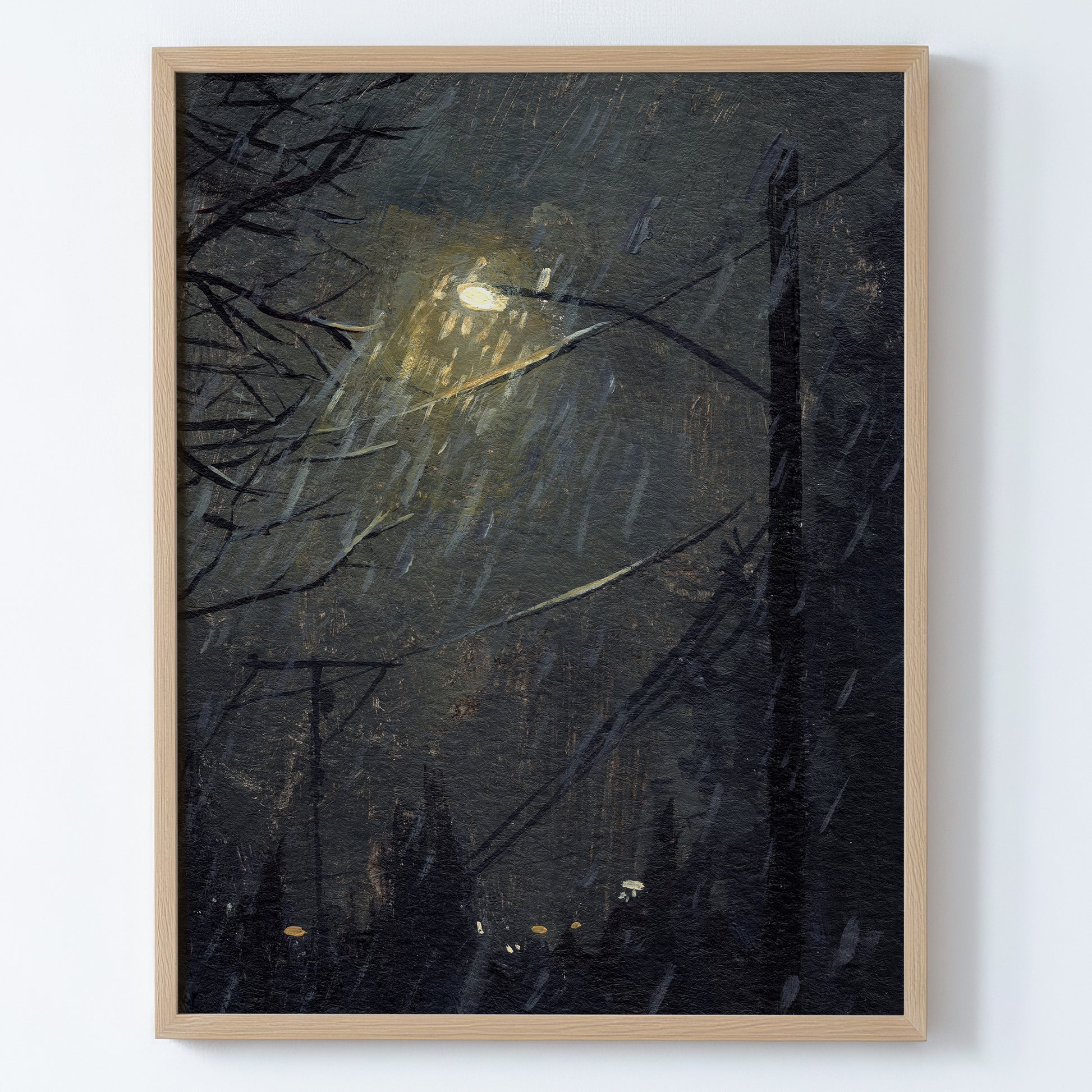 Rainy Night - Fine Art Paper Print