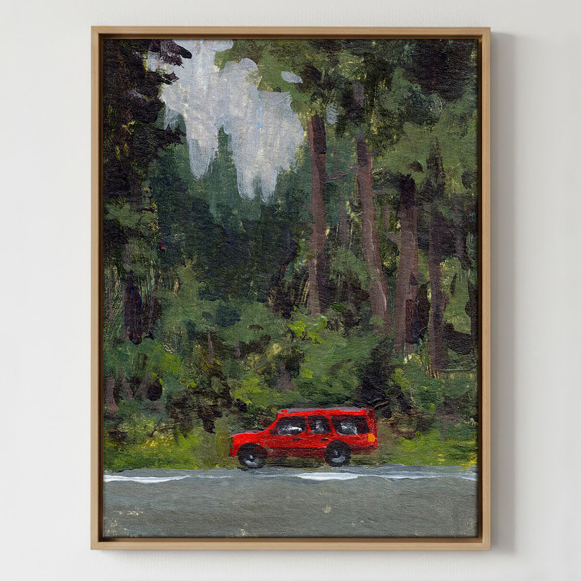 Rest Stop - Gallery Canvas Print