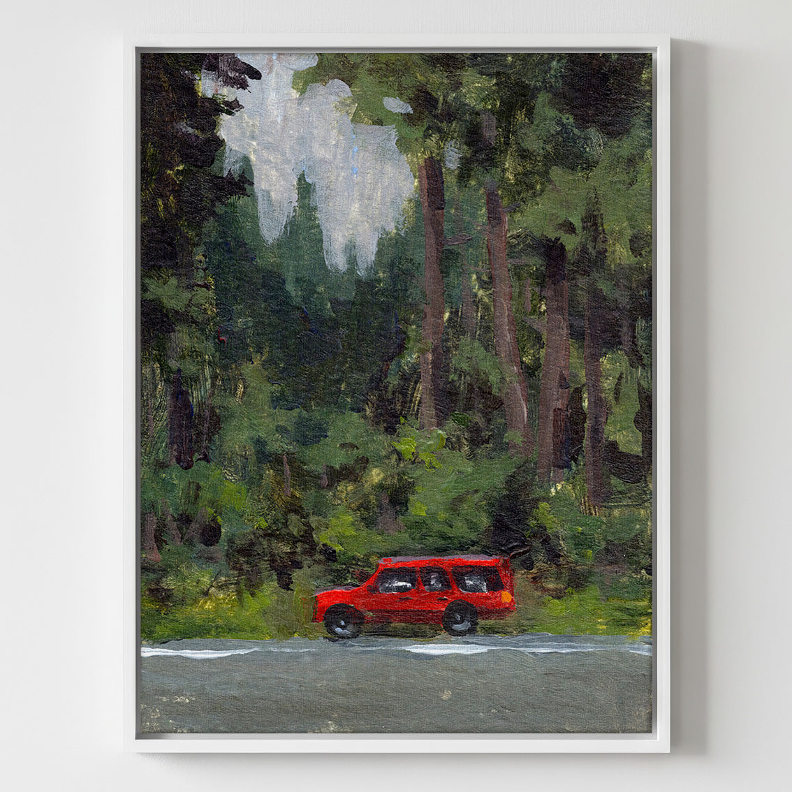 Rest Stop - Gallery Canvas Print