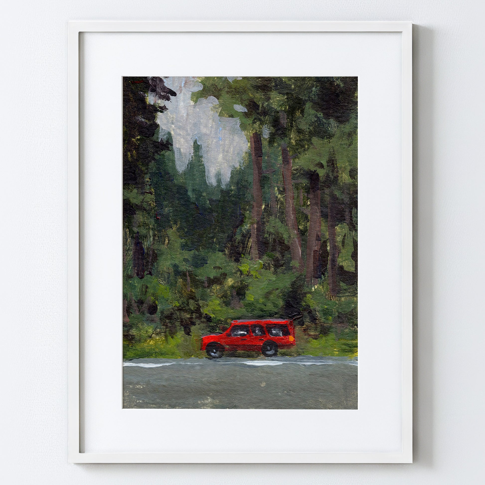 Rest Stop - Fine Art Paper Print