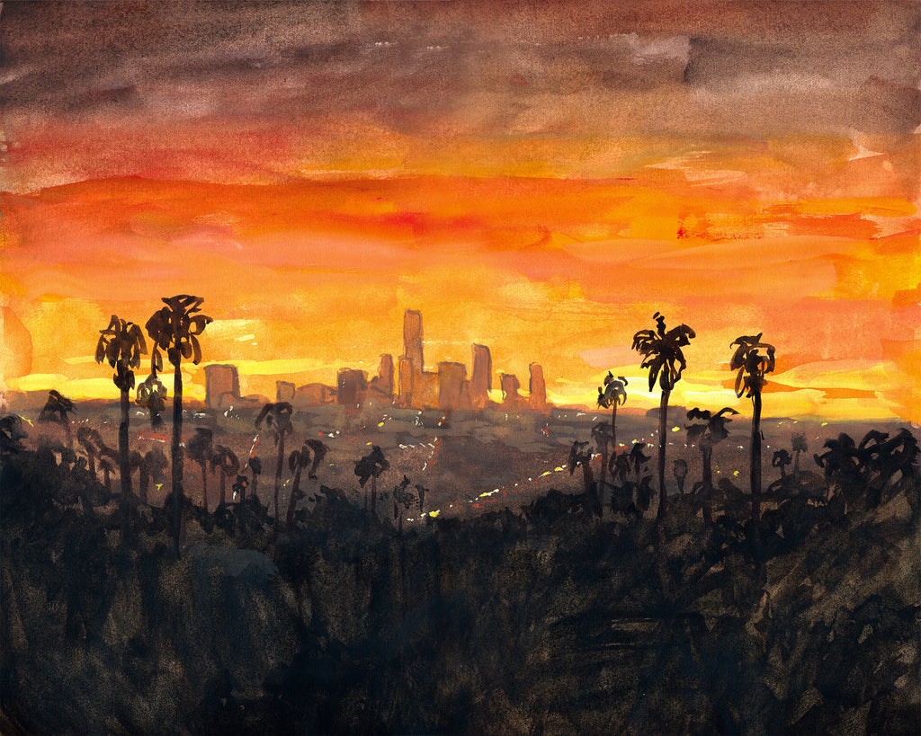 City of Angels - Gallery Canvas Print