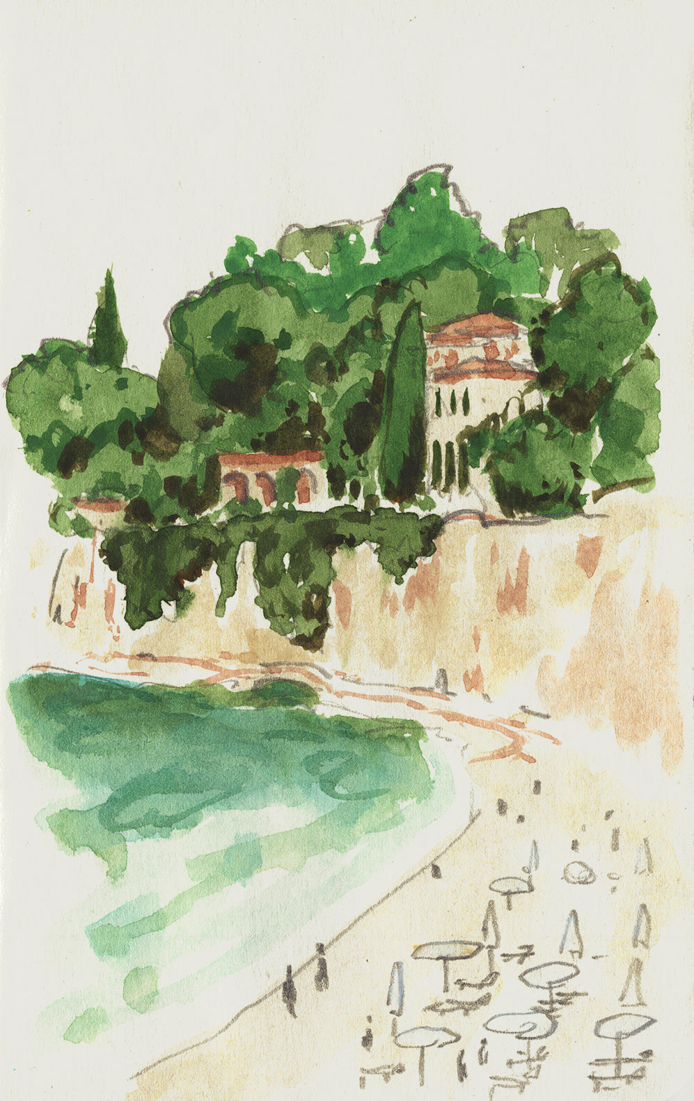 Paloma Beach - Fine Art Paper Print