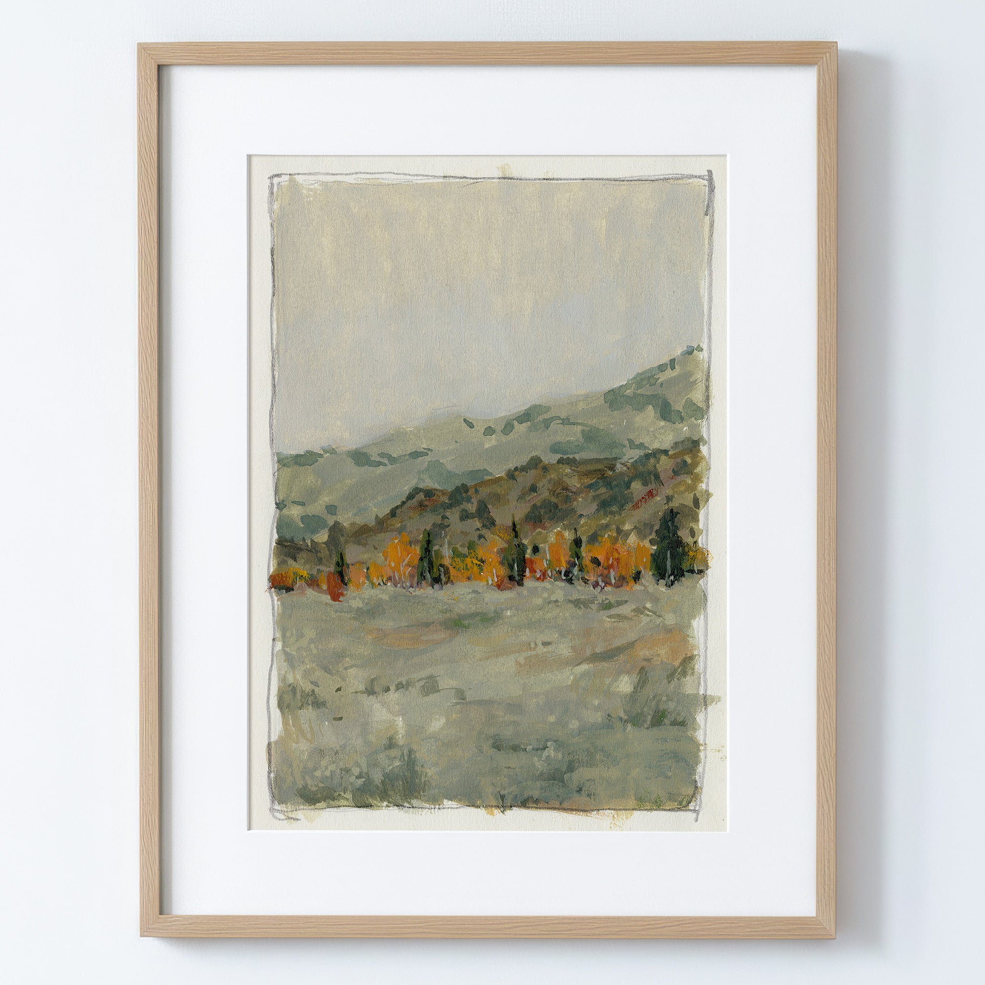 The Scent of Rain - Fine Art Paper Print