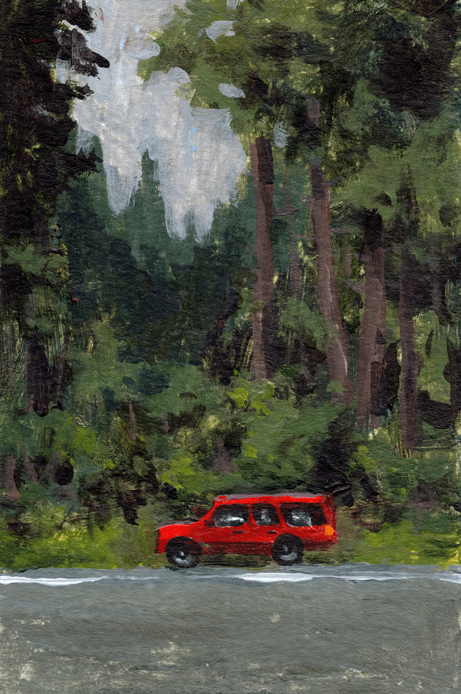 Rest Stop - Gallery Canvas Print