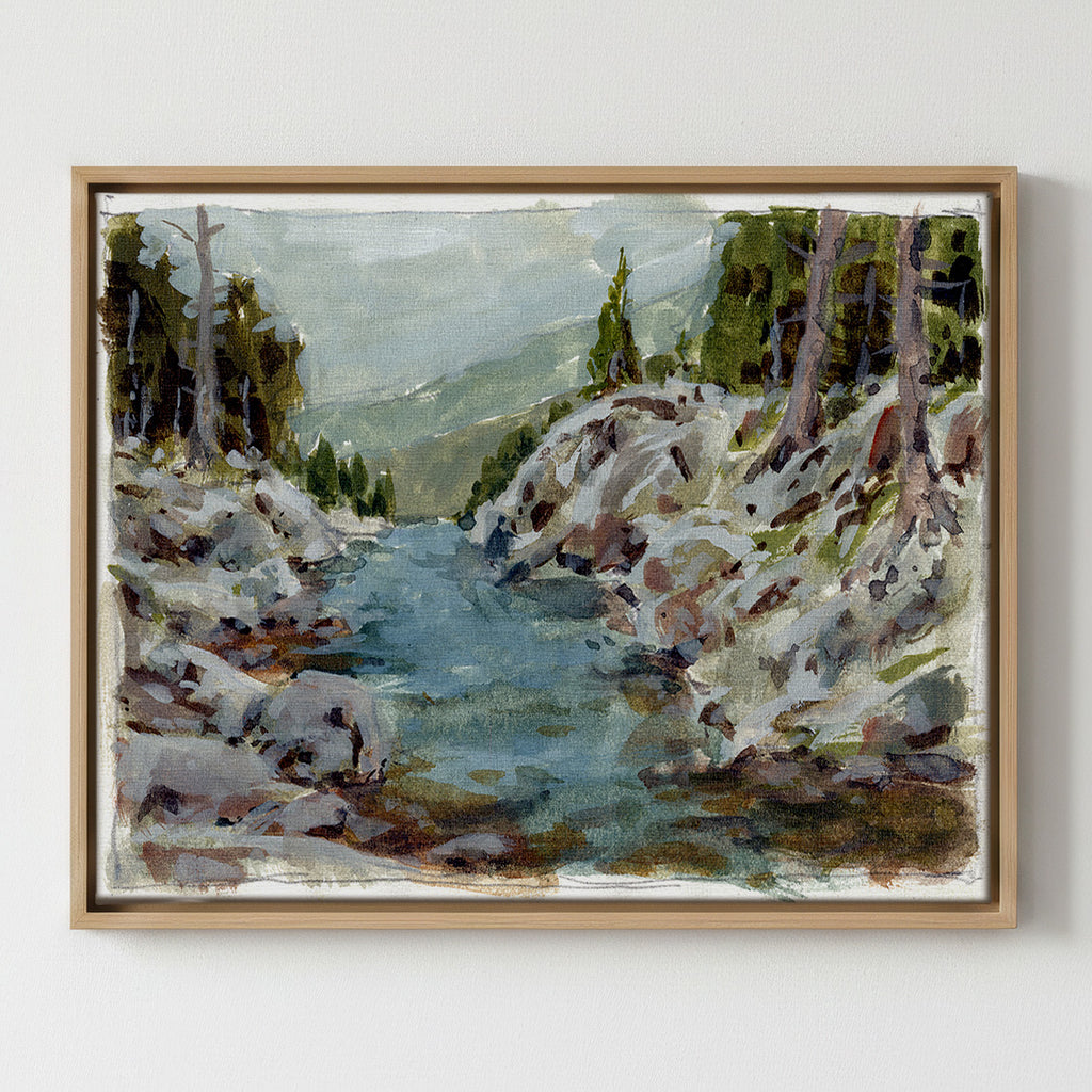 Slick with Silver - Gallery Canvas Print